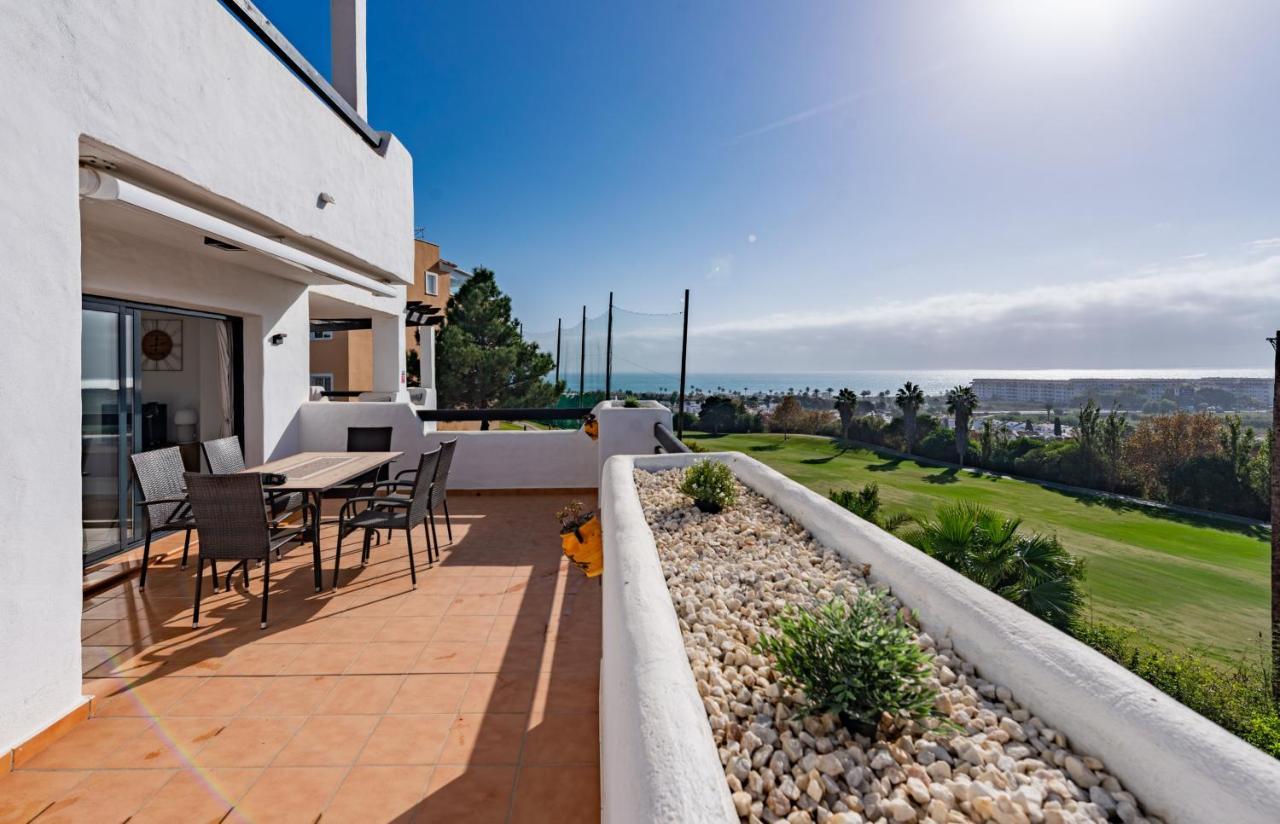 Lotus 2401 - Beautiful Apartment With Pool & Sea View Casares Dış mekan fotoğraf