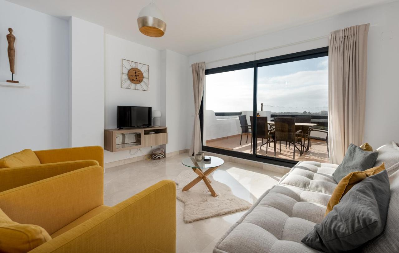 Lotus 2401 - Beautiful Apartment With Pool & Sea View Casares Dış mekan fotoğraf