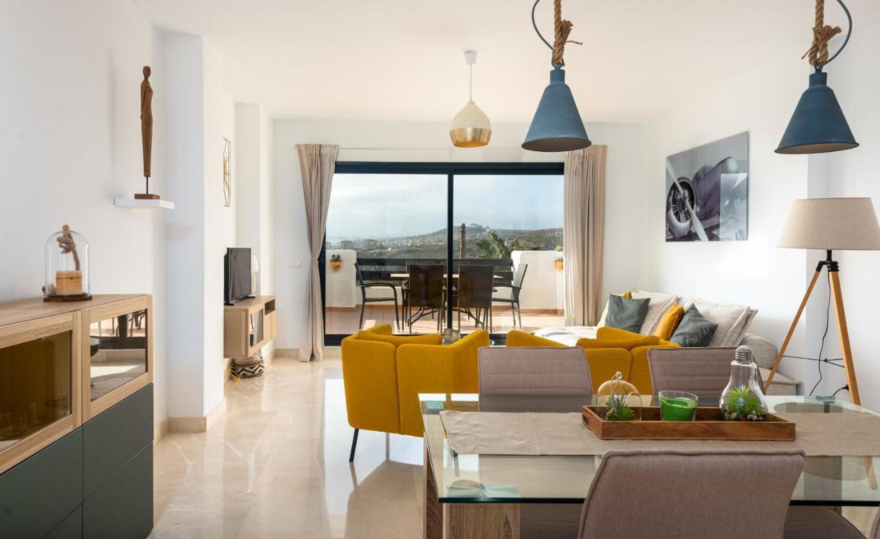 Lotus 2401 - Beautiful Apartment With Pool & Sea View Casares Dış mekan fotoğraf