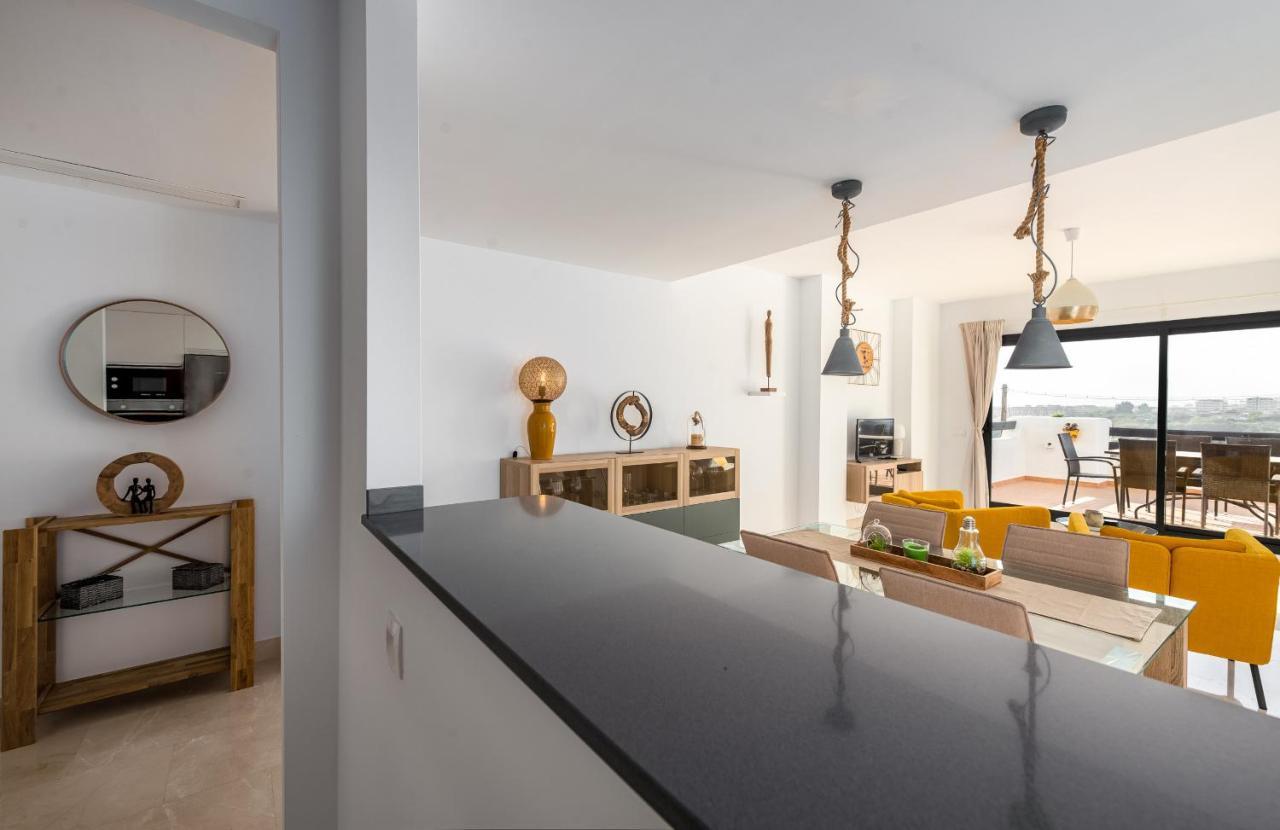 Lotus 2401 - Beautiful Apartment With Pool & Sea View Casares Dış mekan fotoğraf